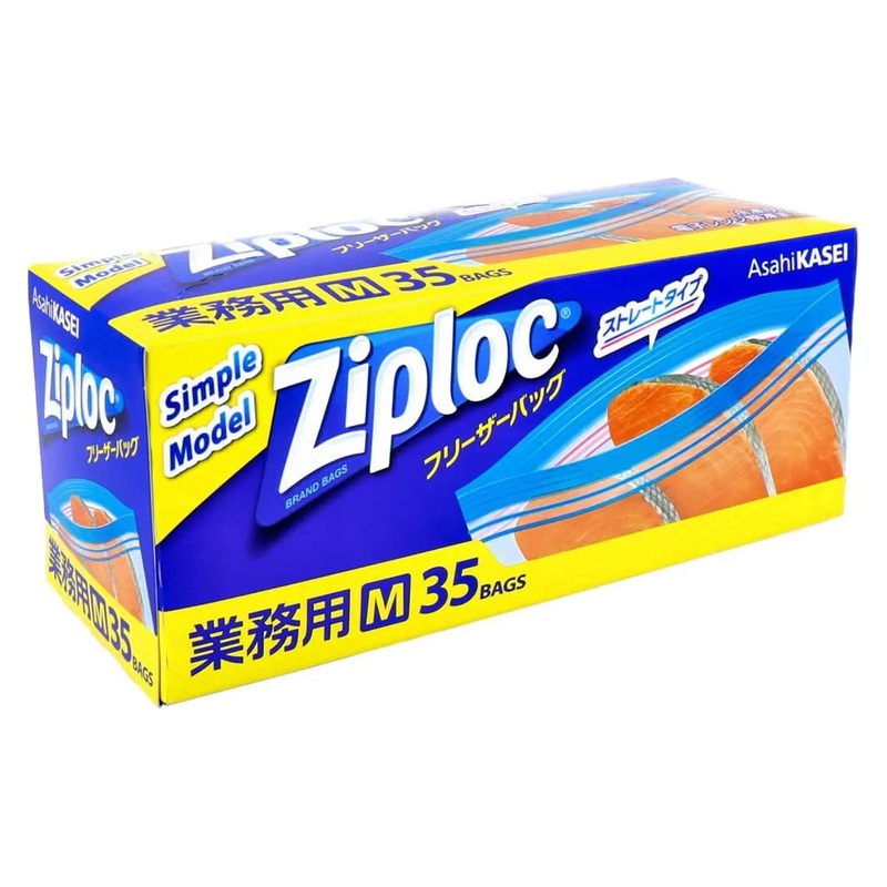 Ziploc Polyethylene Double Zipper Freezer Bags