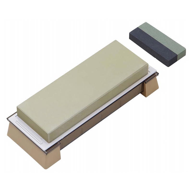 Debado S Ceramic Antibacterial Sharpening Stone with Flattening Stone and Base