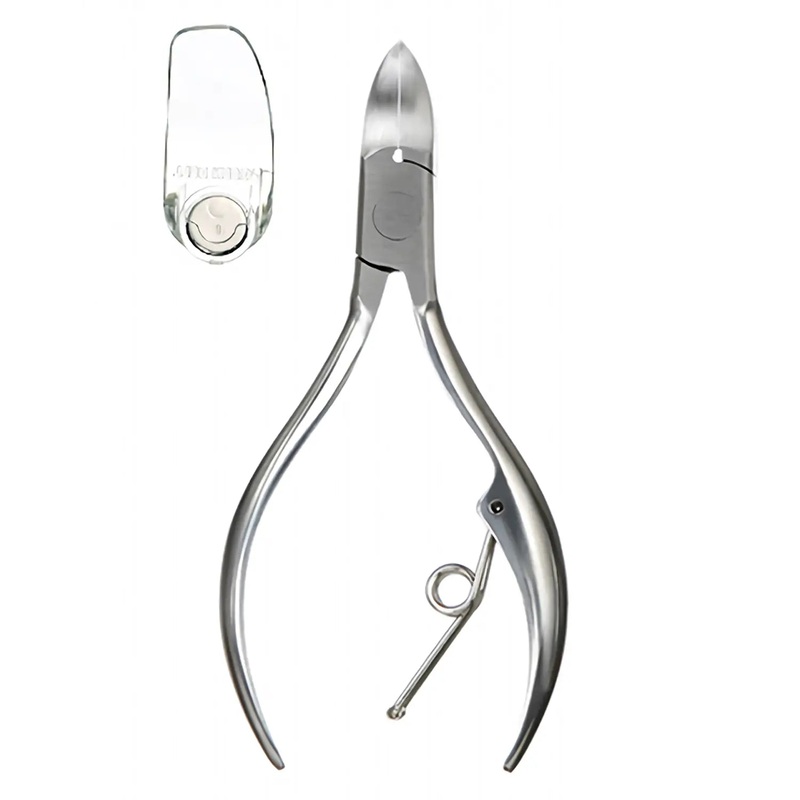 Green Bell Stainless Steel Nail Clipper with Shield