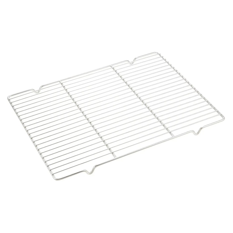 EBM Stainless Steel Square Cake Cooling Rack with Feet