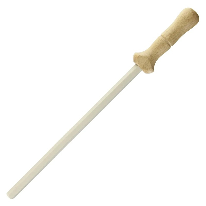Glestain Ceramic Hexagonal Sharpening Rod