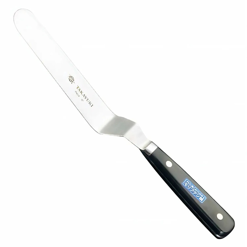 Sakai Takayuki Inox Stainless Steel Offset Icing Spatula