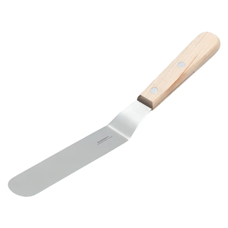 Suncraft Patissiere Stainless Steel Offset Icing Spatula