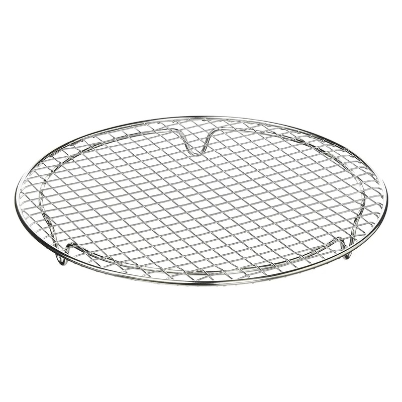 Suncraft Patissiere Stainless Steel Round Cake Cooling Rack with Feet