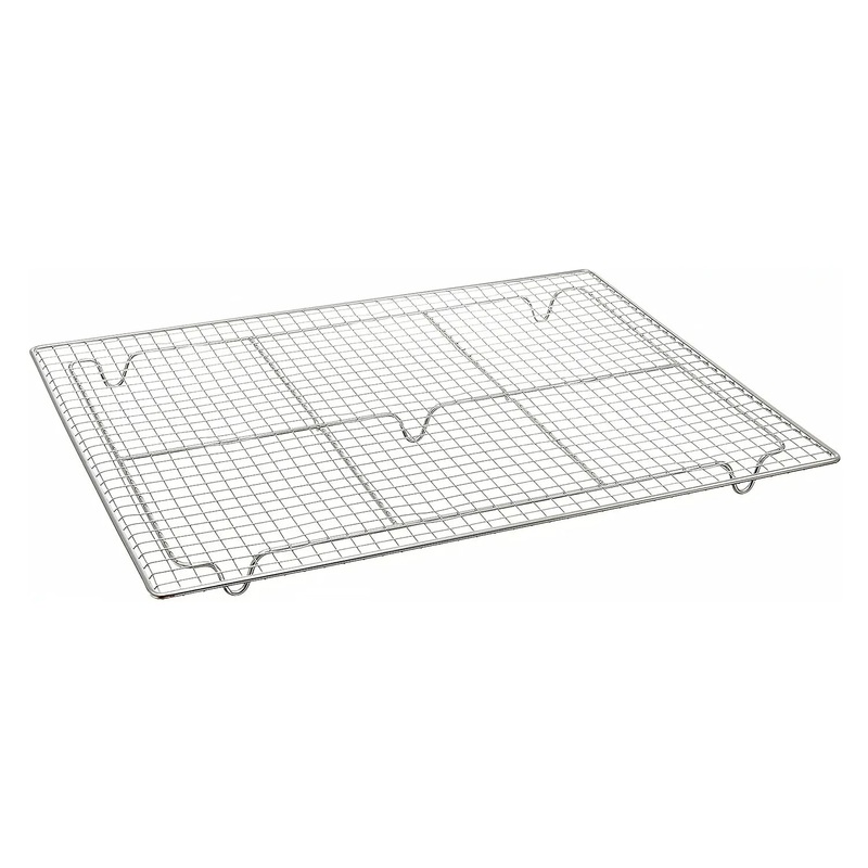 Suncraft Patissiere Stainless Steel Square Cake Cooling Rack with Feet