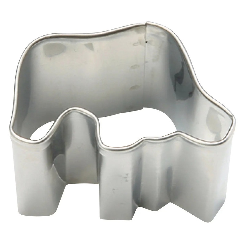 Tigercrown Cake Land Stainless Steel Cookie Cutter Elephant
