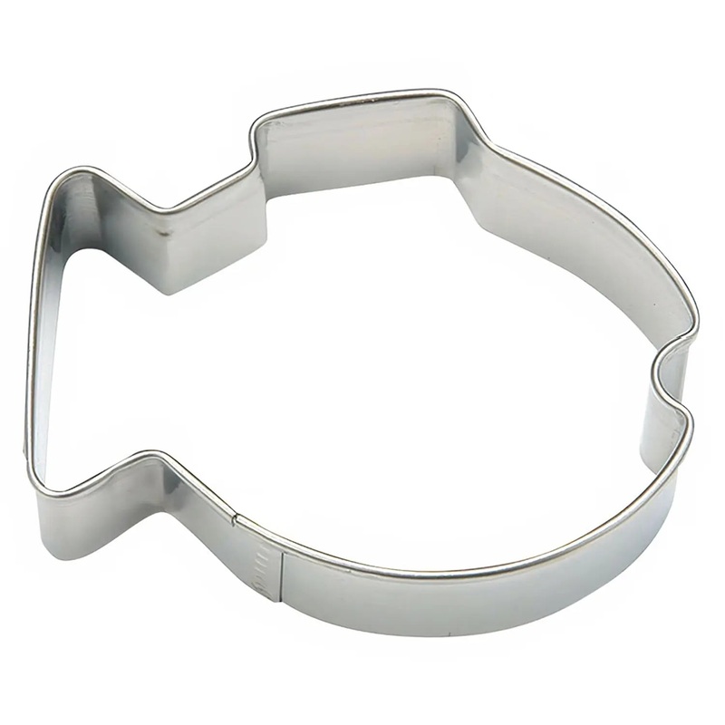 Tigercrown Cake Land Stainless Steel Cookie Cutter Fish