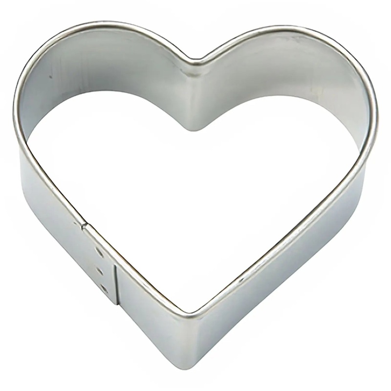 Tigercrown Cake Land Stainless Steel Cookie Cutter Heart