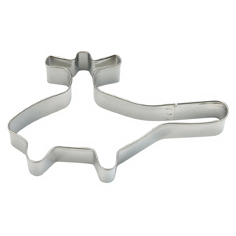 Tigercrown Cake Land Stainless Steel Cookie Cutter Helicopter