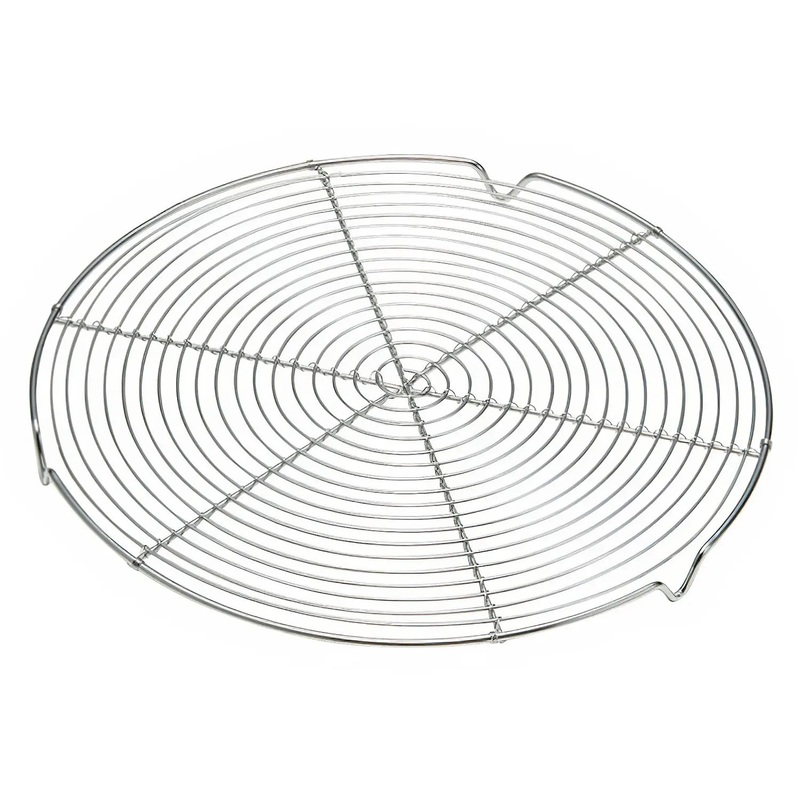 Tigercrown Cake Land Stainless Steel Round Cake Cooling Rack with Feet