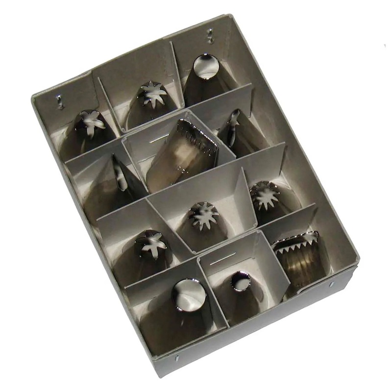 EBM Brass Piping Tips 12 pcs