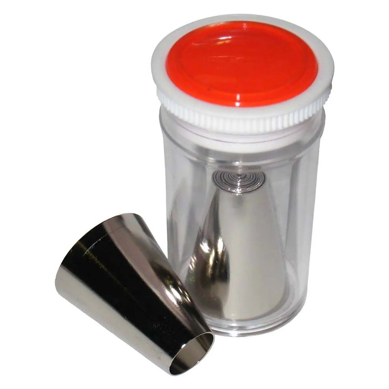 EBM Brass Round Piping Tips 12 pcs with Case