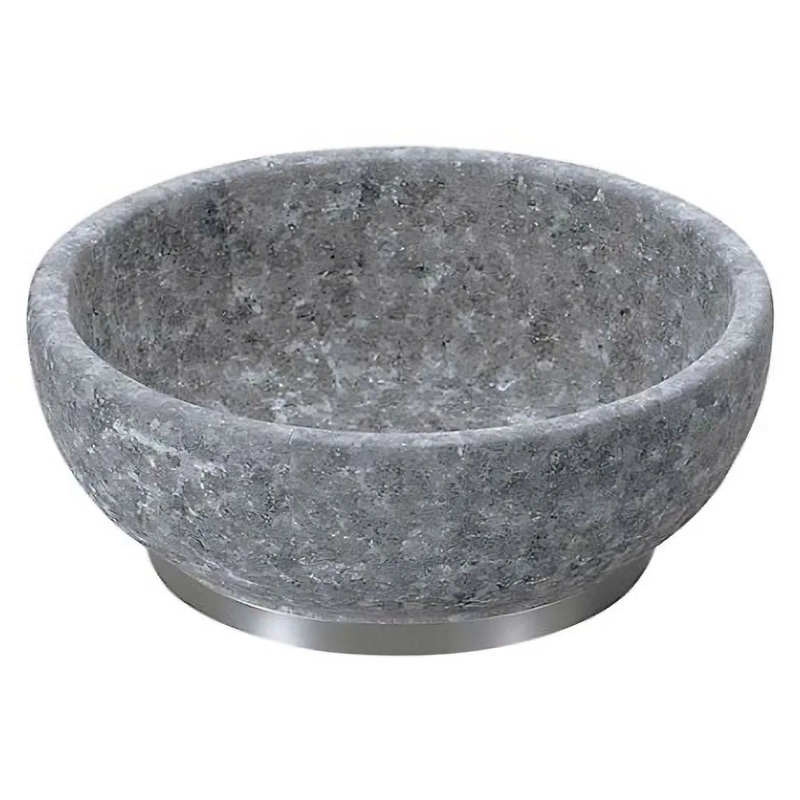 EBM Jangsu Stone Bibimbap Bowl with Bottom Support Ring
