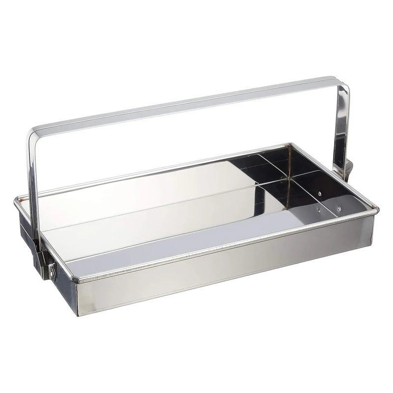 EBM Stainless Steel Serving Tray with Handle
