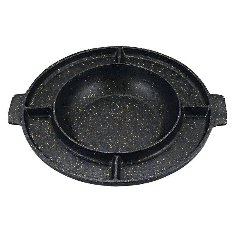 Fukui Craft Aluminum Dakgalbi Grill Pan 4 Side Sections