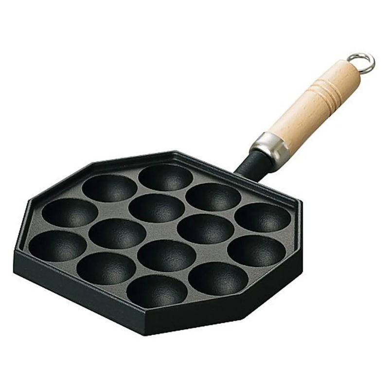 Iwachu Cast Iron Takoyaki Pan 14-Ball