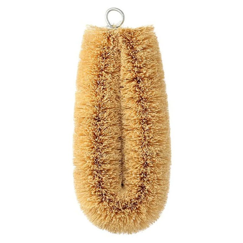 Kamenoko Tawashi Palm Long Scrub Brush