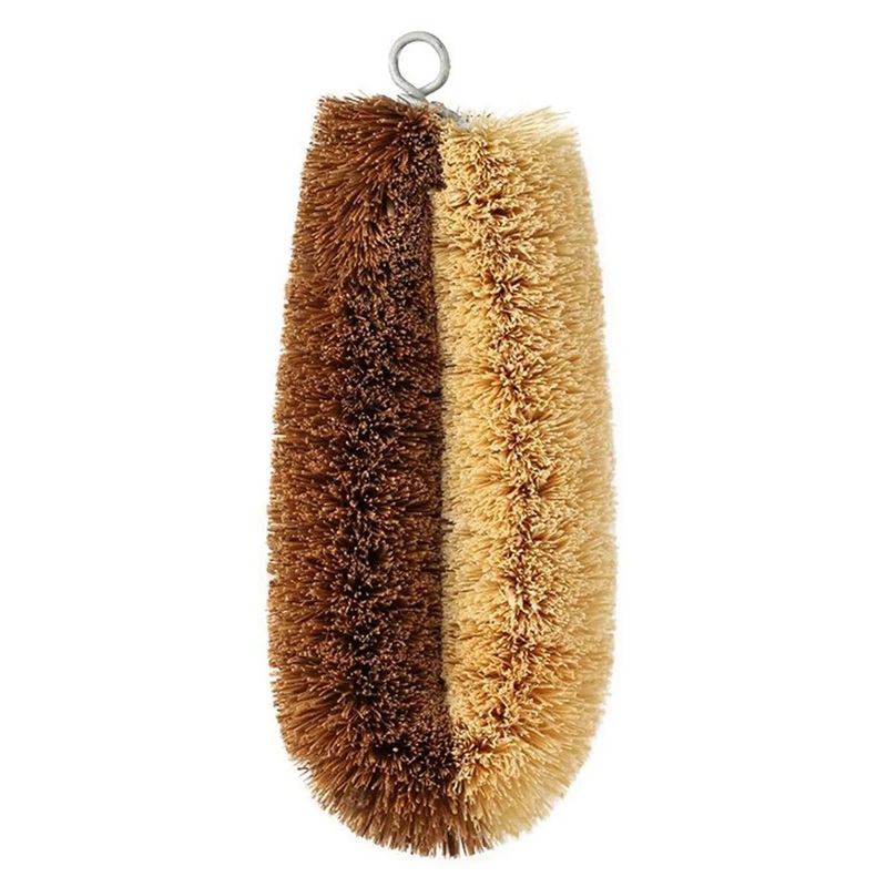 Kamenoko Tawashi Palm TwoTone Scrub Brush