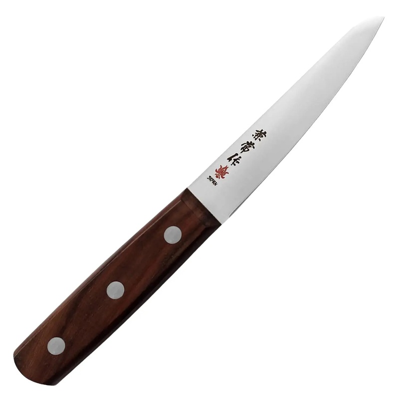 Kanetsune Seki High Carbon Steel Honesuki Knife Maru 140mm