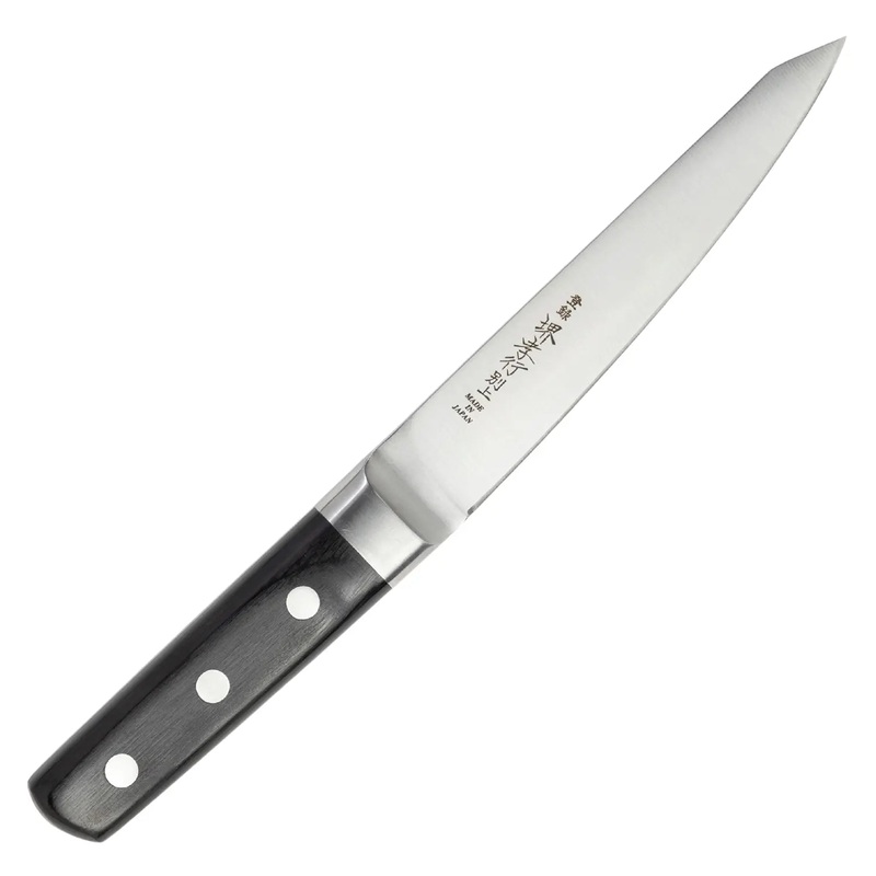 Sakai Takayuki Japanese Carbon Steel Sabaki Honesuki Knife Kansai Style 150mm