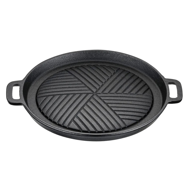 Sanwa Seiki Cast Iron Genghis Khan Grill Pan
