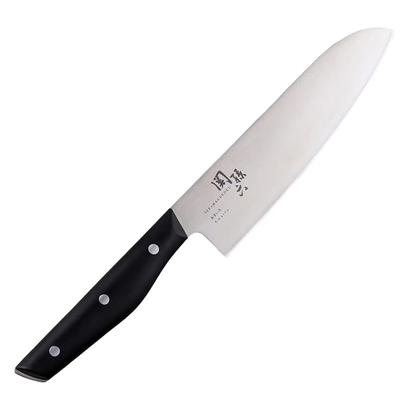 Seki Magoroku Amairo Molybdenum Vanadium Stainless Steel Santoku Knife 165mm