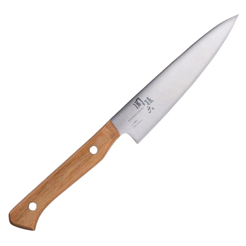 Seki Magoroku Shiraai Molybdenum Vanadium Stainless Steel Petty Knife 120mm