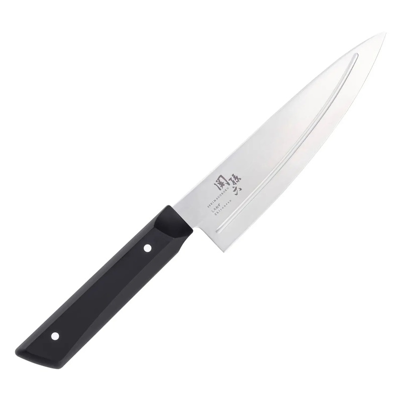 Seki Magoroku Shironezu Stainless Steel Santoku Knife 165mm