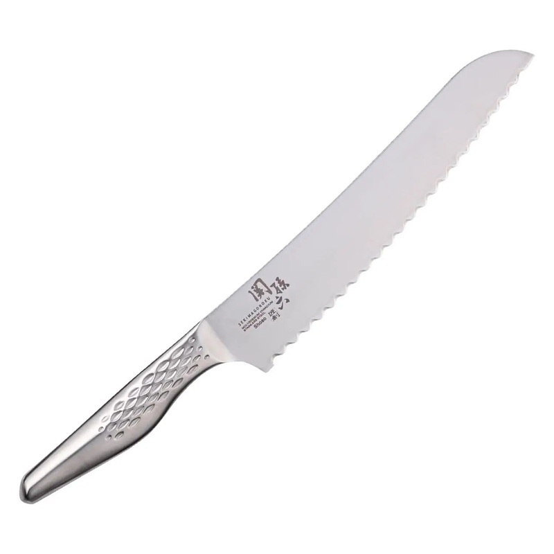 Seki Magoroku Shoso Molybdenum Vanadium Stainless Steel Bread Knife 210mm