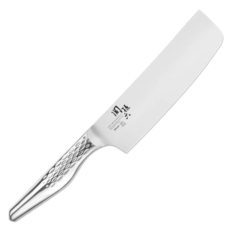 Seki Magoroku Shoso Molybdenum Vanadium Stainless Steel Nakiri Knife 165mm