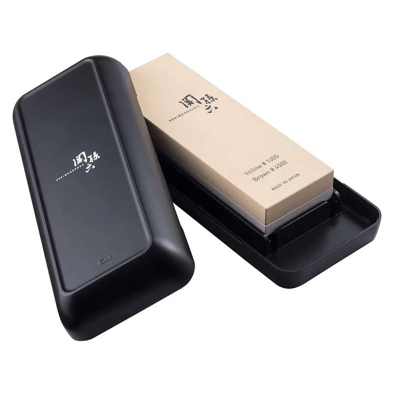 Seki Magoroku Synthetic Combination Sharpening Stone 1000 & 4000 Grit