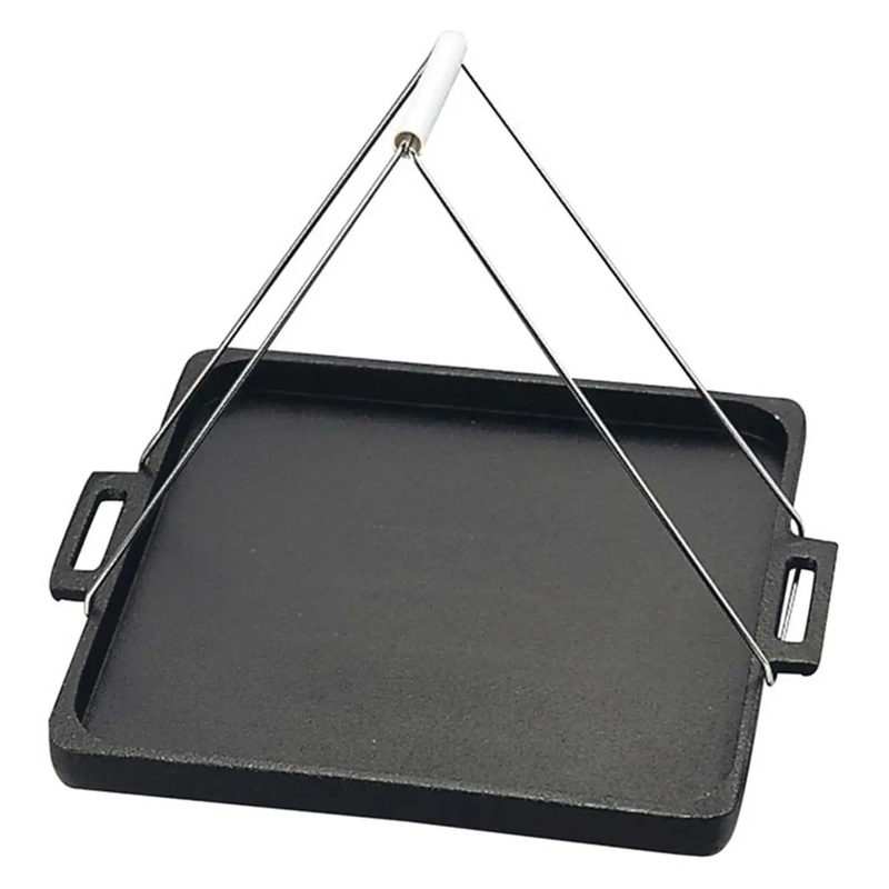 Tokiwa Cast Iron Square Oil Grilling Plate