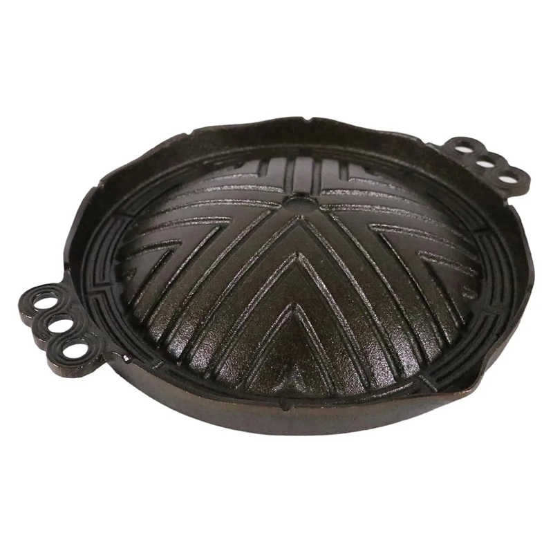 Tokiwa Iron Round Genghis Khan Grill Pan