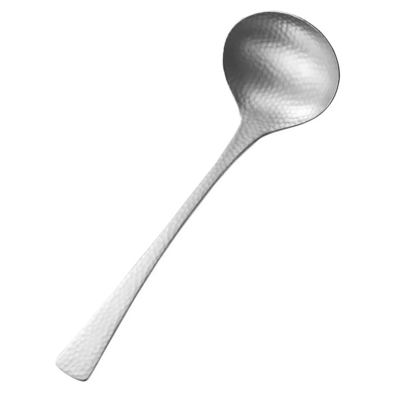 Wada Nagomi Ecoclean Stainless Steel Hammered Serving Ladle