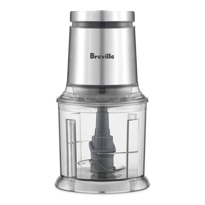 Breville LFP150BSS Mini Wizz Quad Blade Chopper  Dishwasher Safe