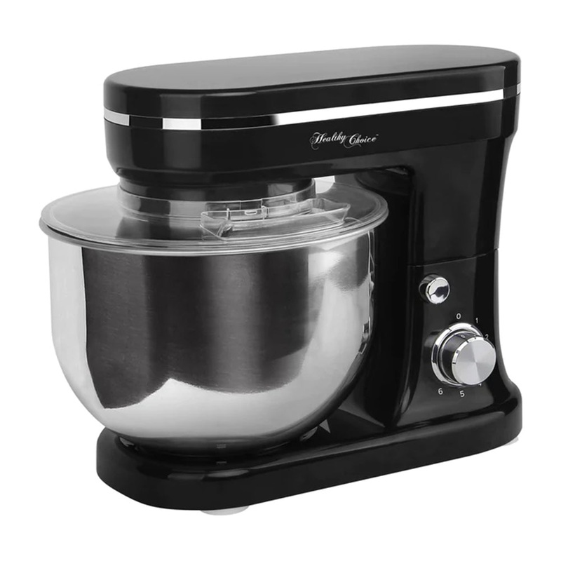Healthy Choice MMX1200 1200W Mix Master 5L Kitchen Stand Mixer w/Bowl/ Whisk/ Beater