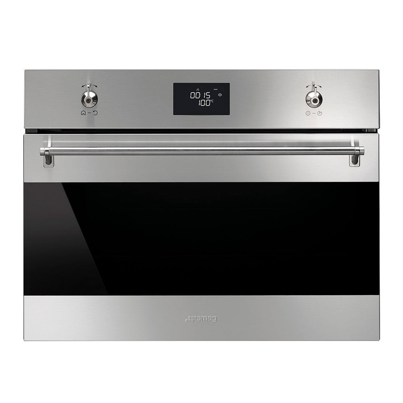 Smeg SFA4390VX1 60cm Stainless Steel Classic Compact Steam Oven