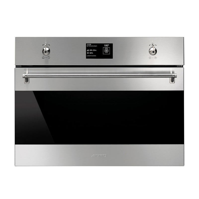 Smeg SFA4395VCX1 60cm Stainless-Steel Classic Compact Combi-steam Oven