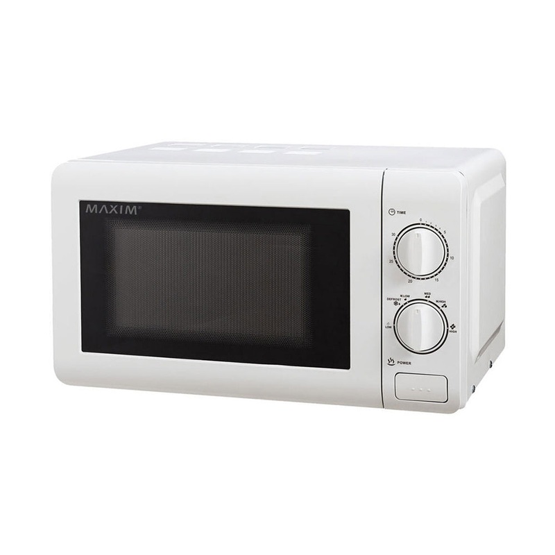 Maxim KPMW20M Kitchen Pro 20L Manual Microwave Oven White