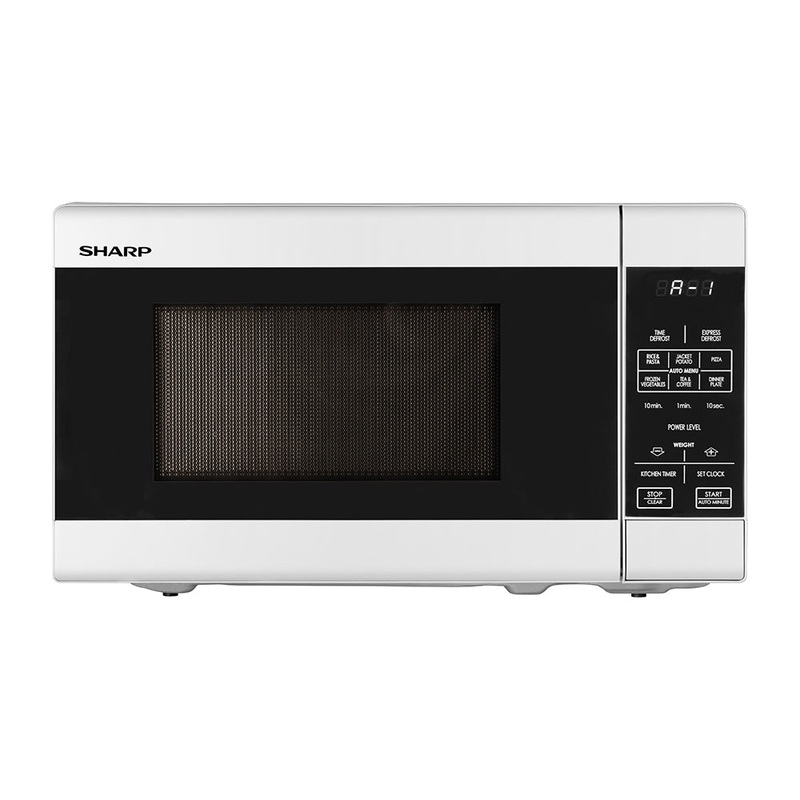 Sharp R211DW 20L Microwave Oven White