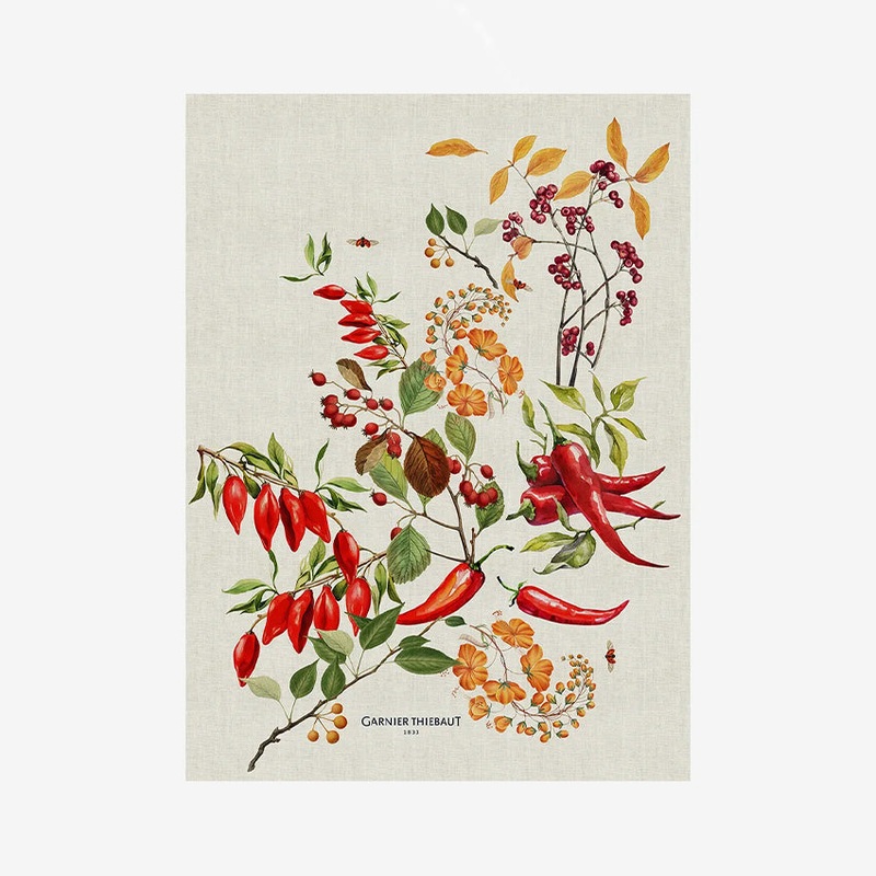 Garnier Thiebaut | Piments Doux Epices Kitchen Towel
