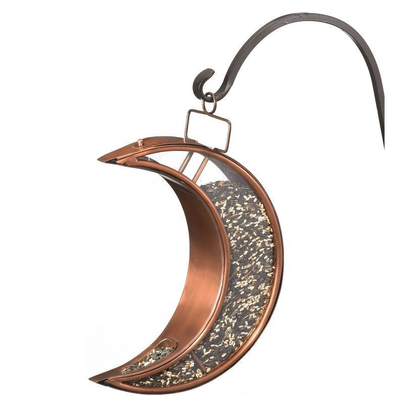 Crescent Moon Bird Feeder