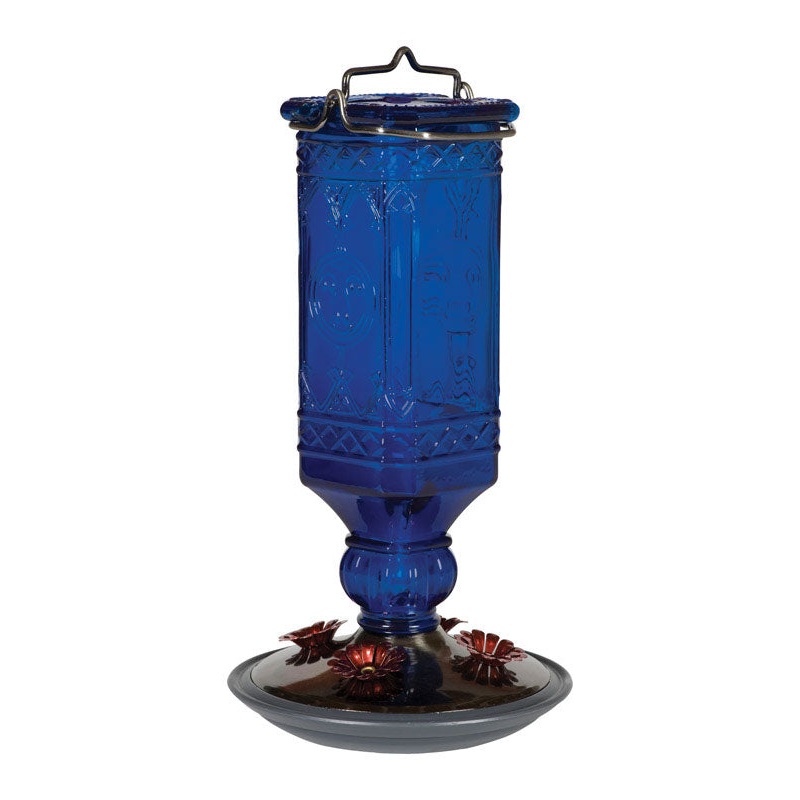 Perky-Pet Square Antique Bottle Hummingbird Feeder