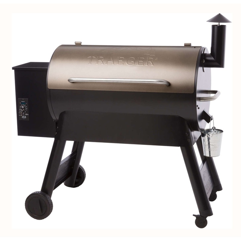 Traeger - Pro Series 34 Wood Pellet Grill - Bronze
