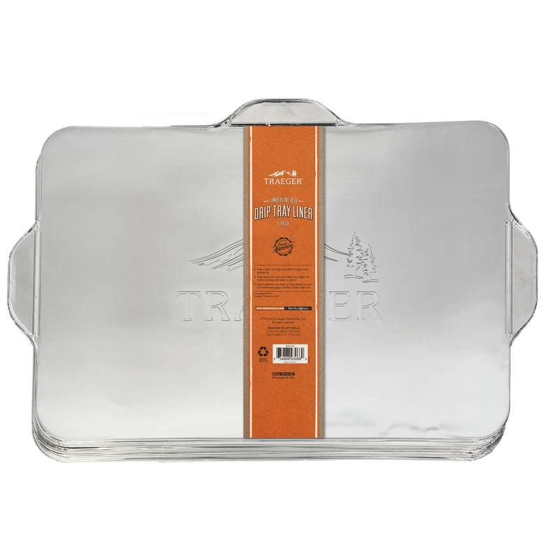 Traeger - Timberline 850 Aluminum Drip Tray Liner - 5 Pack