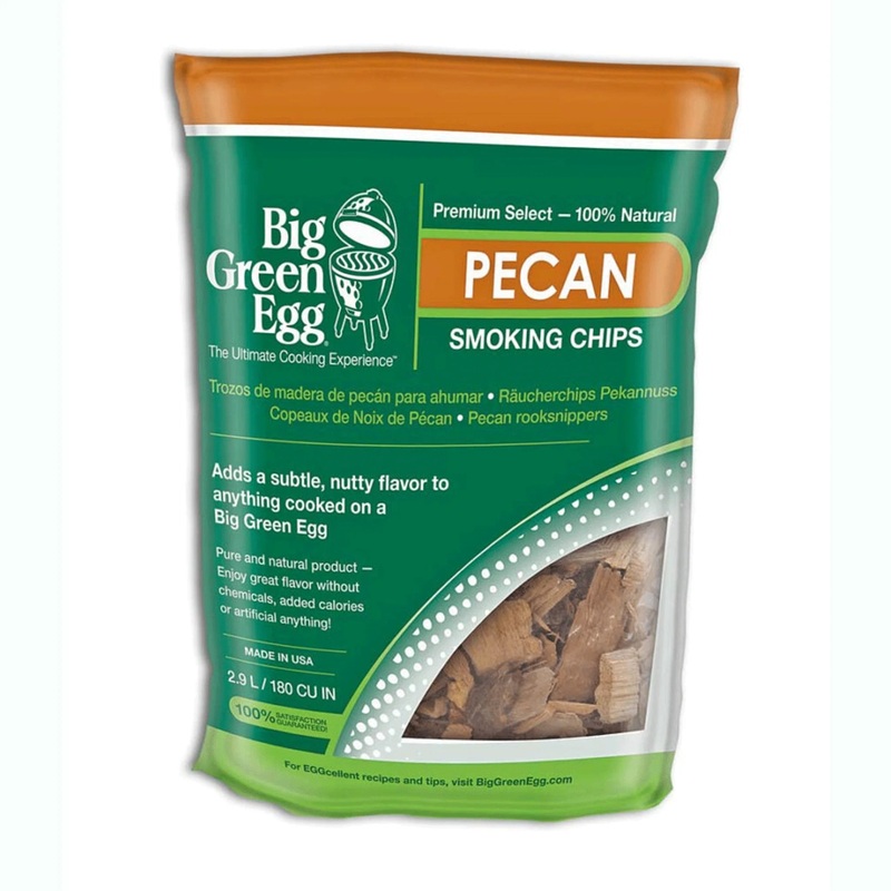 Big Green Egg - Premium Kiln Dried Pecan Wood Smoking Chips