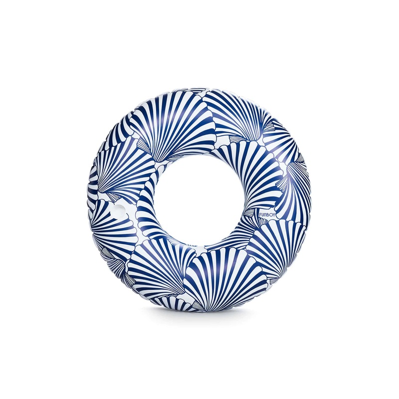 FunBoy Floats - Navy Seashell Tube Float