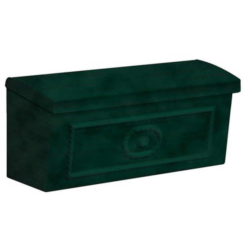 Townhouse Mailbox - Green