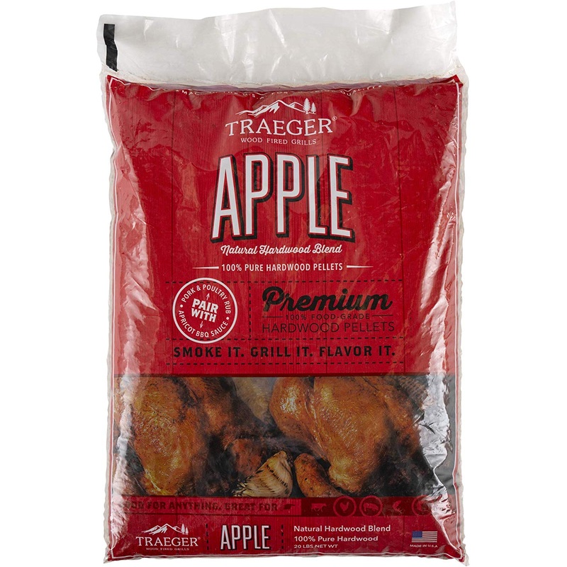Traeger Apple BBQ Wood Pellets - 20lb
