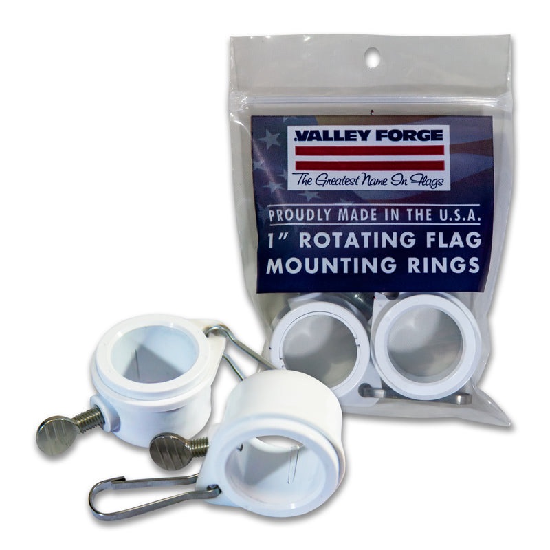 Valley Forge 1" Rotating Flag Mounting Rings